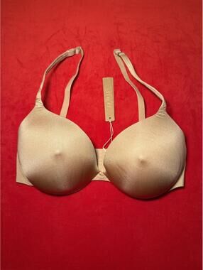 Skims Ultimate Nipple Push Up Bra Color Clay Size 32DD